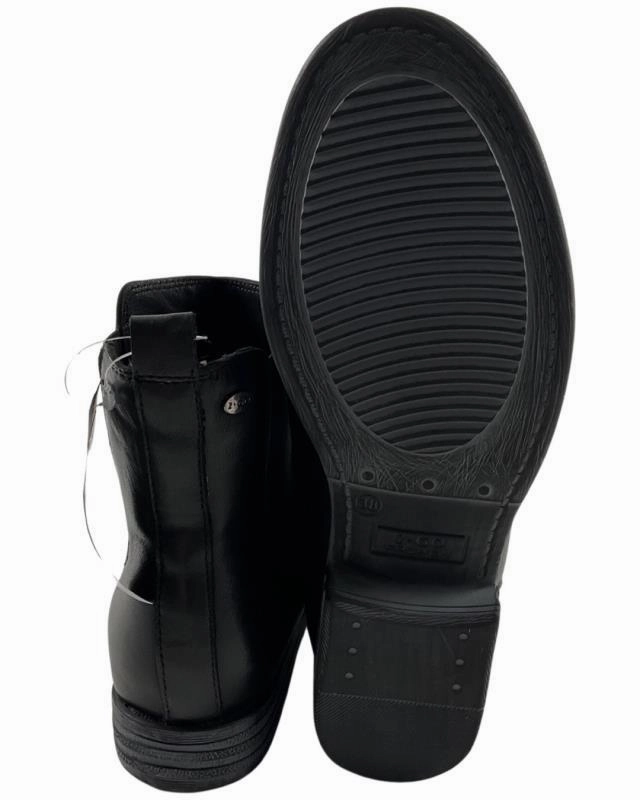 2GO  Fashion Damen Stiefeletten 8029-502-9 Schwarz Ankle Boots Flach Mit Schnalle