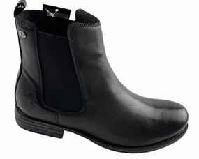 Wet Ankle Boots 2GO  Fashion Damen Stiefeletten 8029-502-9 Schwarz