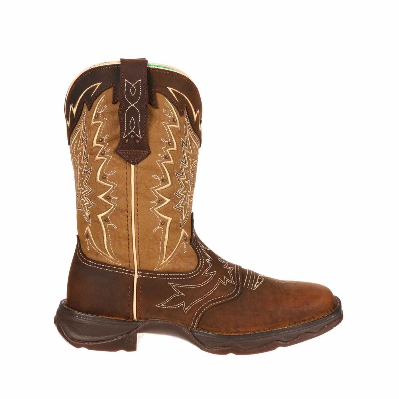 Er Trug Hohe Stiefel Damen Lady Rebel Westernstiefel