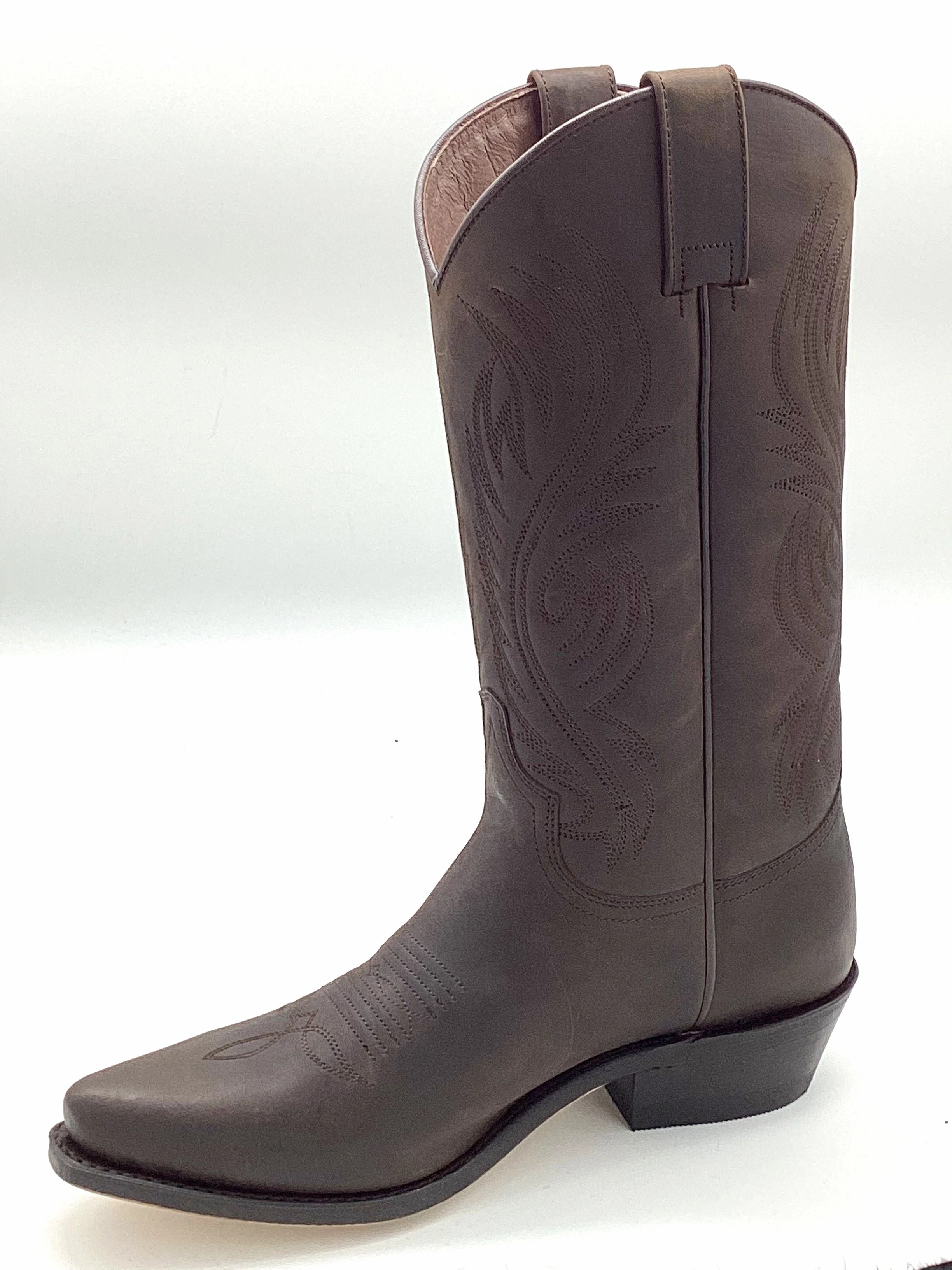 SENDRA Damenstiefel Western/Cowboy/Biker Boots Brown Anzug Stiefel