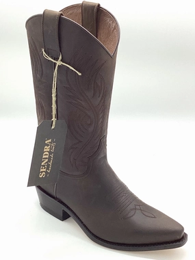 Klassische Stiefel SENDRA Damenstiefel Western/Cowboy/Biker Boots Brown