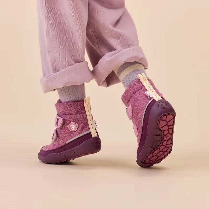 Gute Warme Winterstiefel Affenzahn Winterstiefel Wolle Comfy Otter