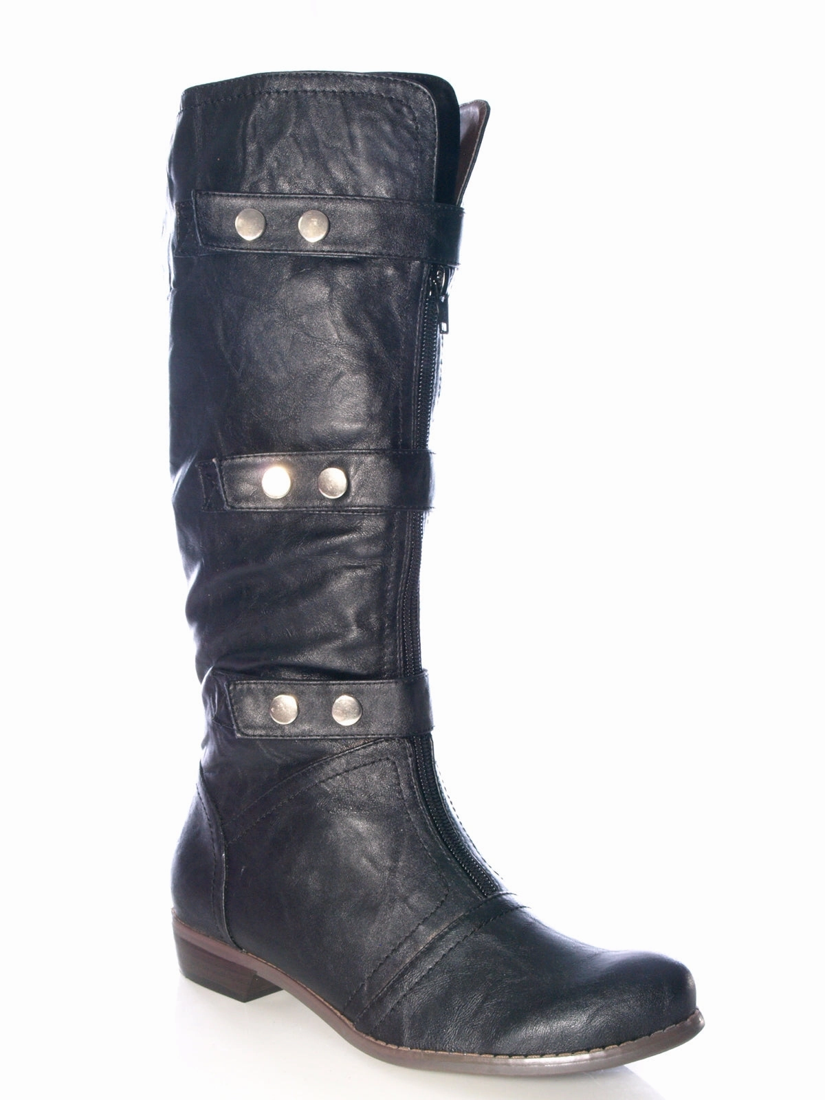 Damen Stiefel Boots Outdoor Winterboots Black # 0981813 Overknee Stiefel Blockabsatz