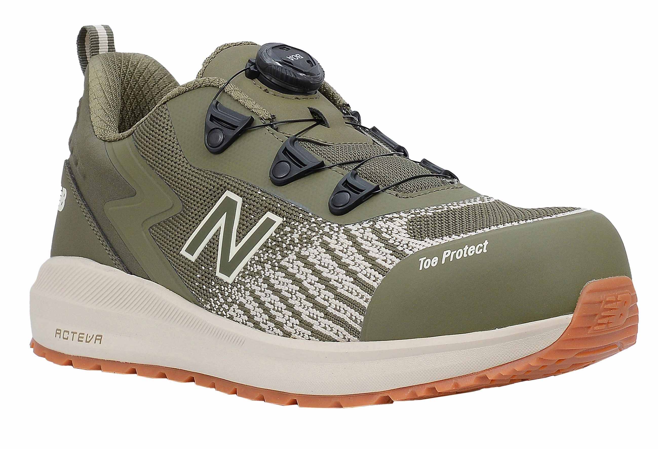 New Balance Speedware Boa, Halbschuhe, olive / wei, S1 P SRC S1P S1 SRC FO Sicherheitsschuhe S3 Hadar