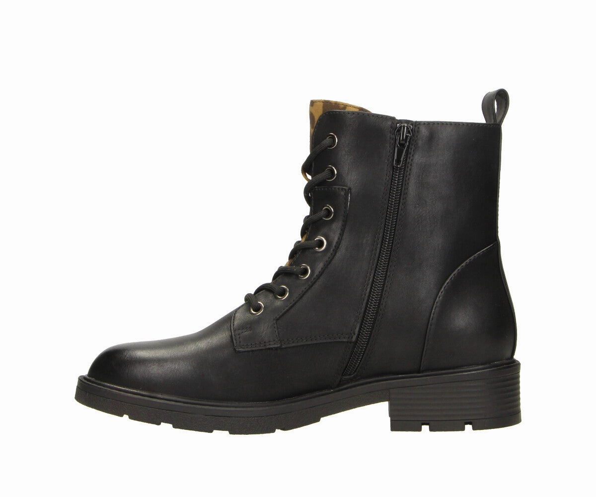 Lilli in Black-Leo - Damen Stiefelette Sicherheitsschuhe Unterschied S1 Zu S3