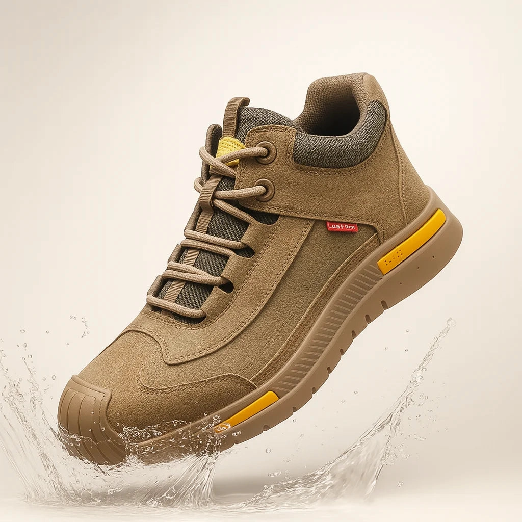 Troya X50 Sicherheitsschuhe  Ultraleichte Arbeitsschuhe mit Stahlkappe - Braun Philipp Leisten Aachen Sicherheitsschuhe