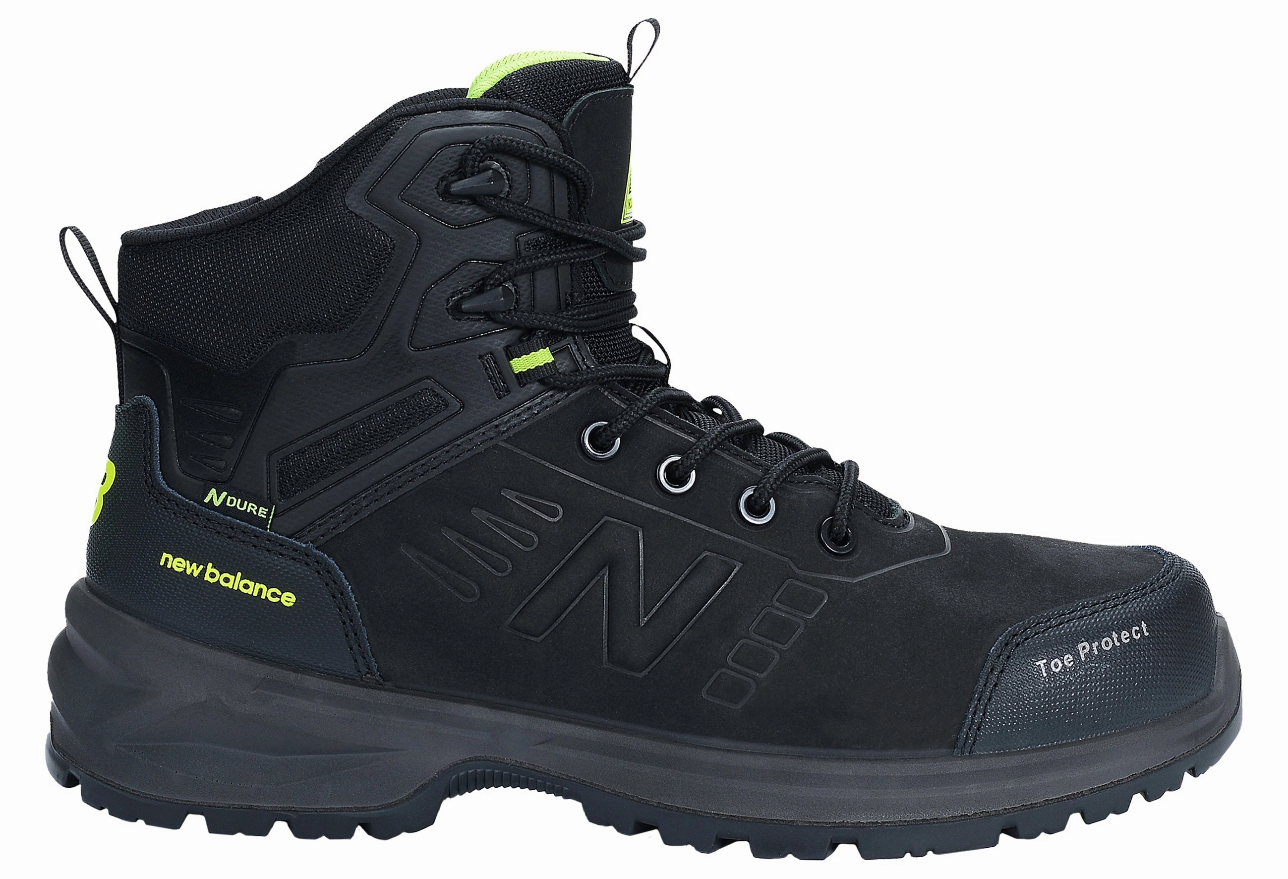 New Balance Calibre, Sicherheitstiefel, S3L FO HRO SR SC, schwarz, Weite 4E HRO FO Suva Sicherheitsschuhe Pflicht