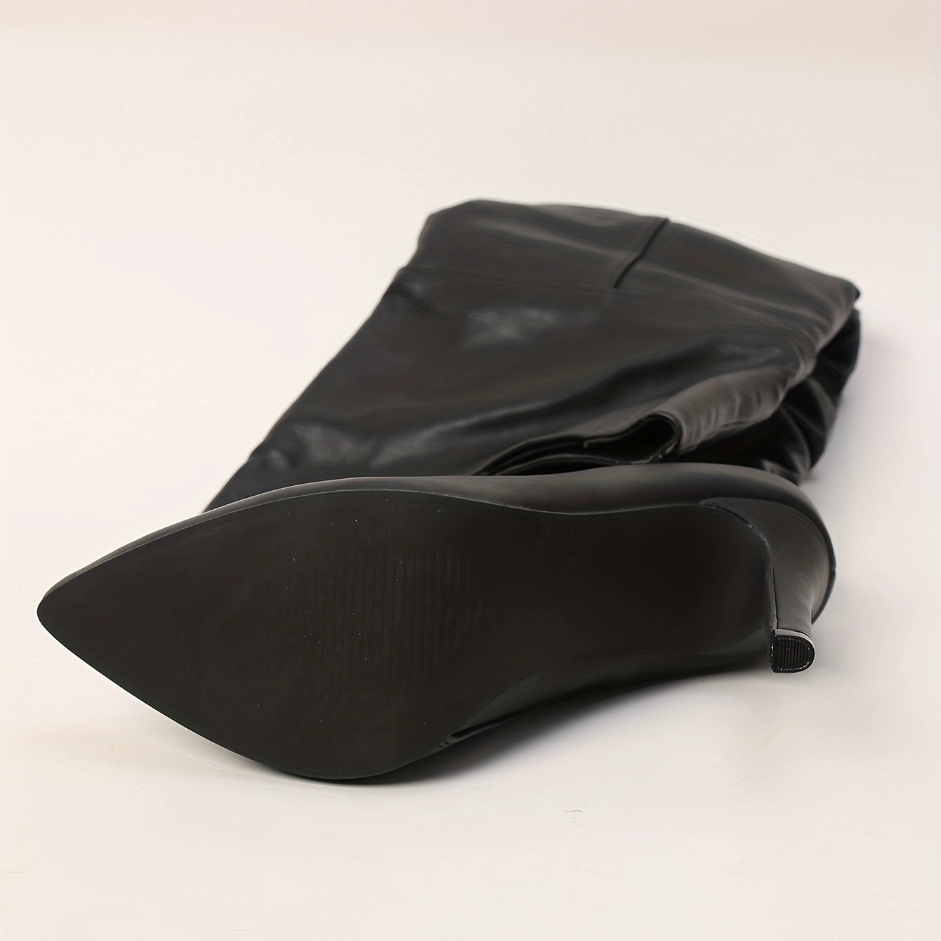 Overknee Stiefel Damen | Spitze Zehenform mit Seitlichem Reiverschluss