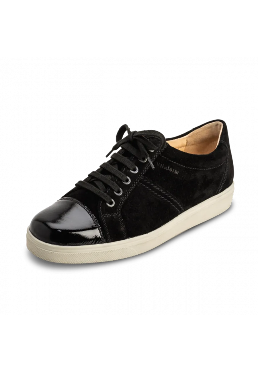 High Top Sneaker Leder smarter Sneaker Nubukleder