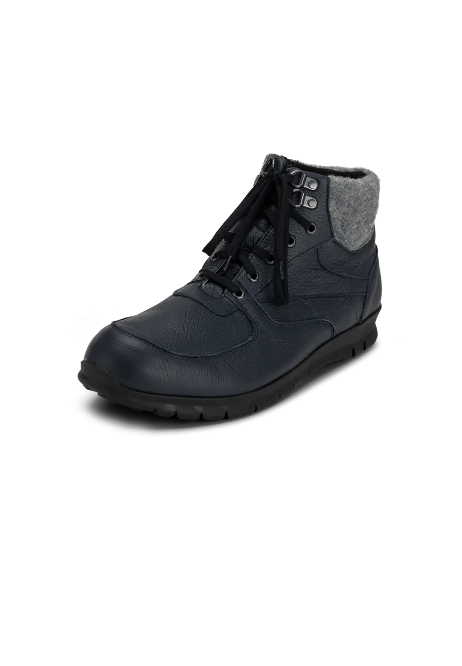 sportliche Boots Hirschleder Sneaker Für Hallux Valgus