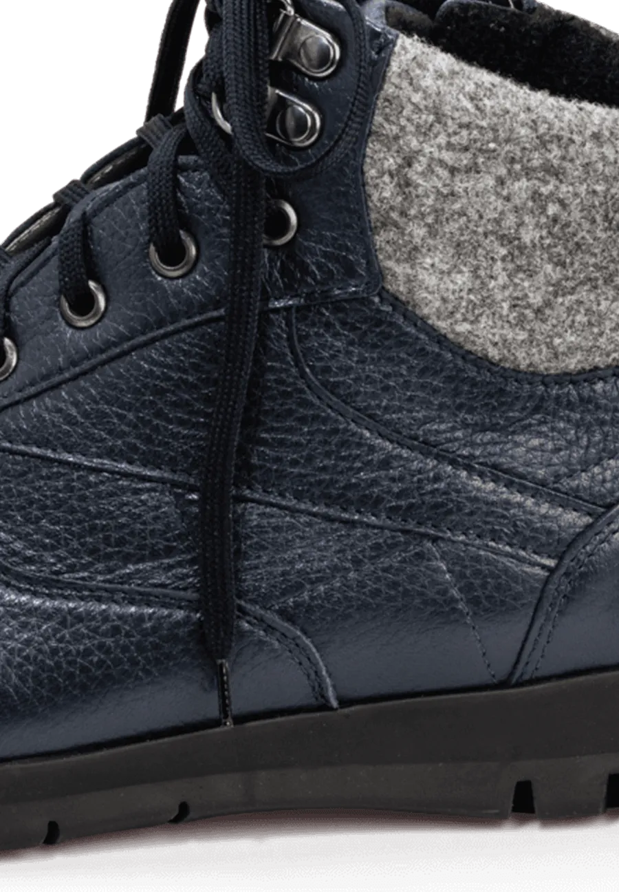 Sneaker Shox sportliche Boots Hirschleder