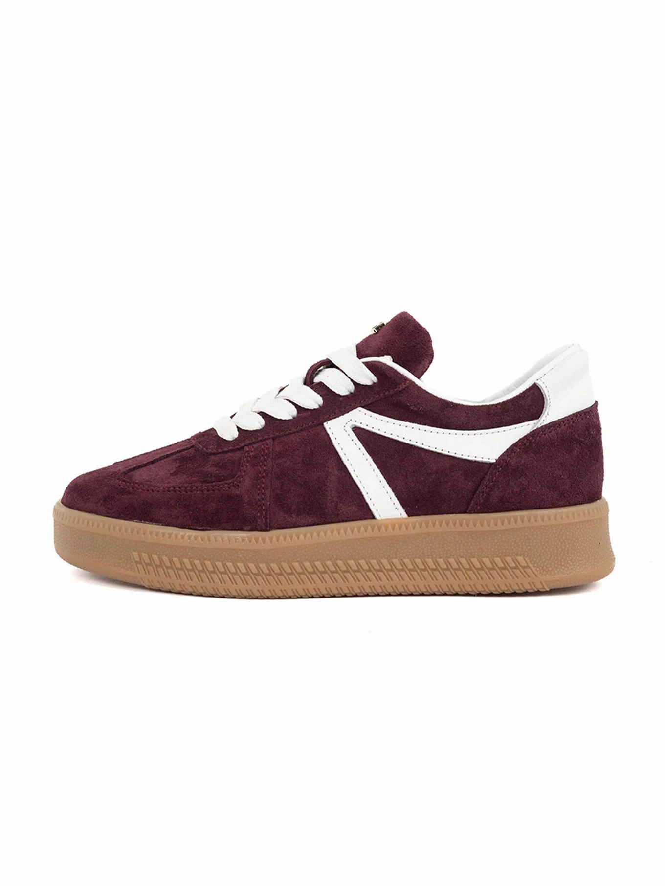 Sneaker Liva bordeaux white Sneaker Vegan