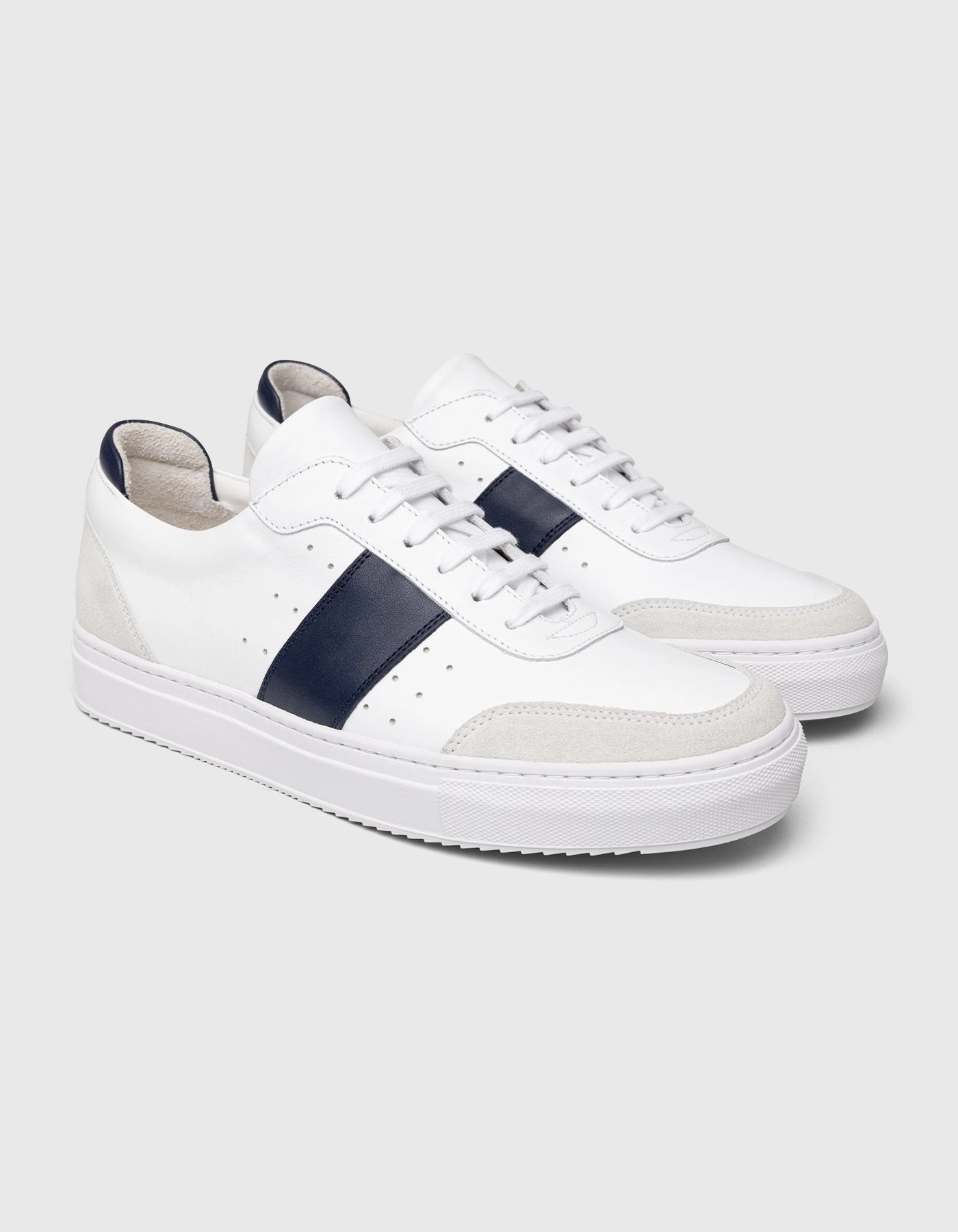 Sneaker Grand Court Sneaker Monza. Weiss-Blau