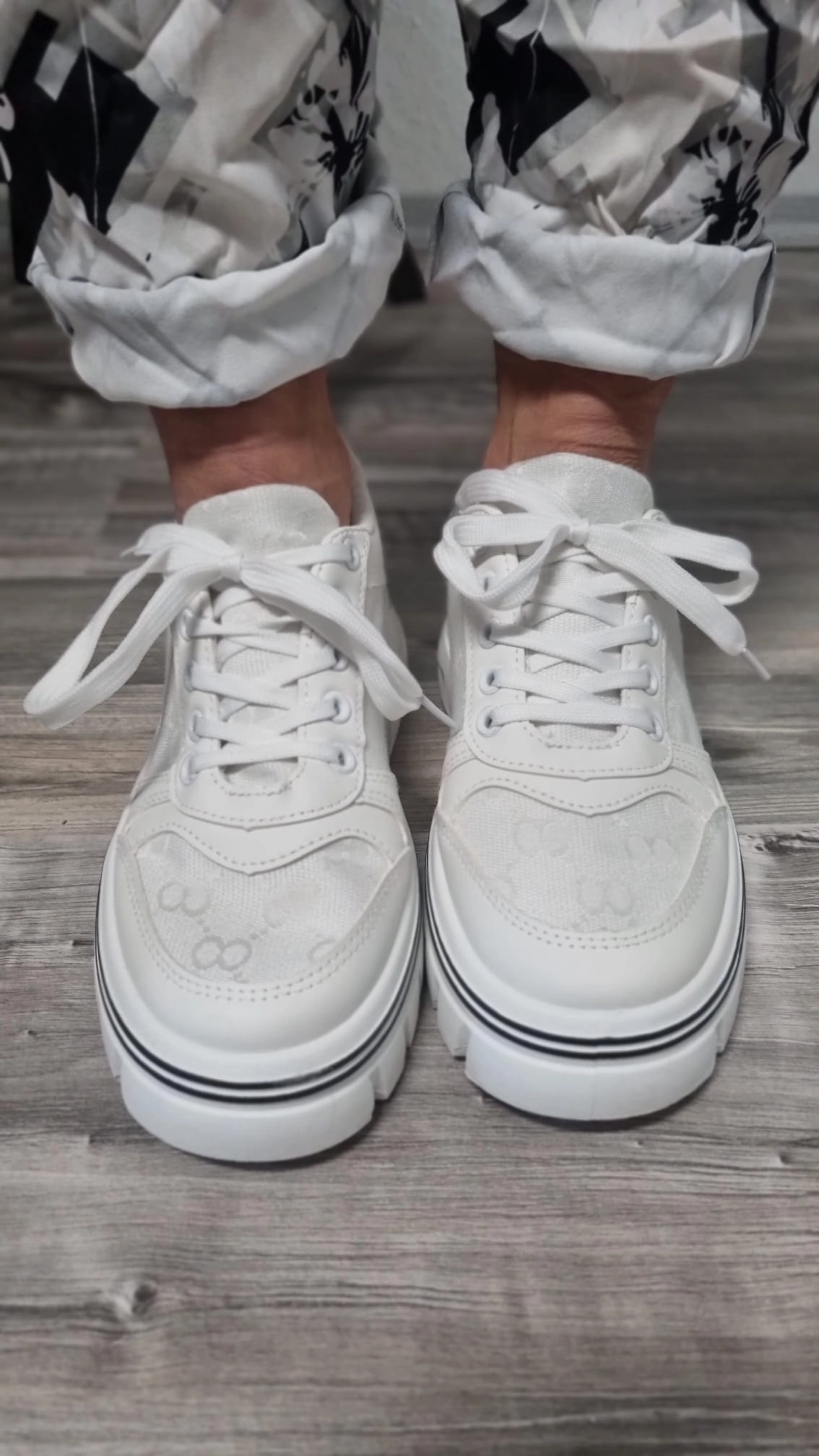 Sneaker "Amy" Gre 36 und 37 Sneaker Footprint