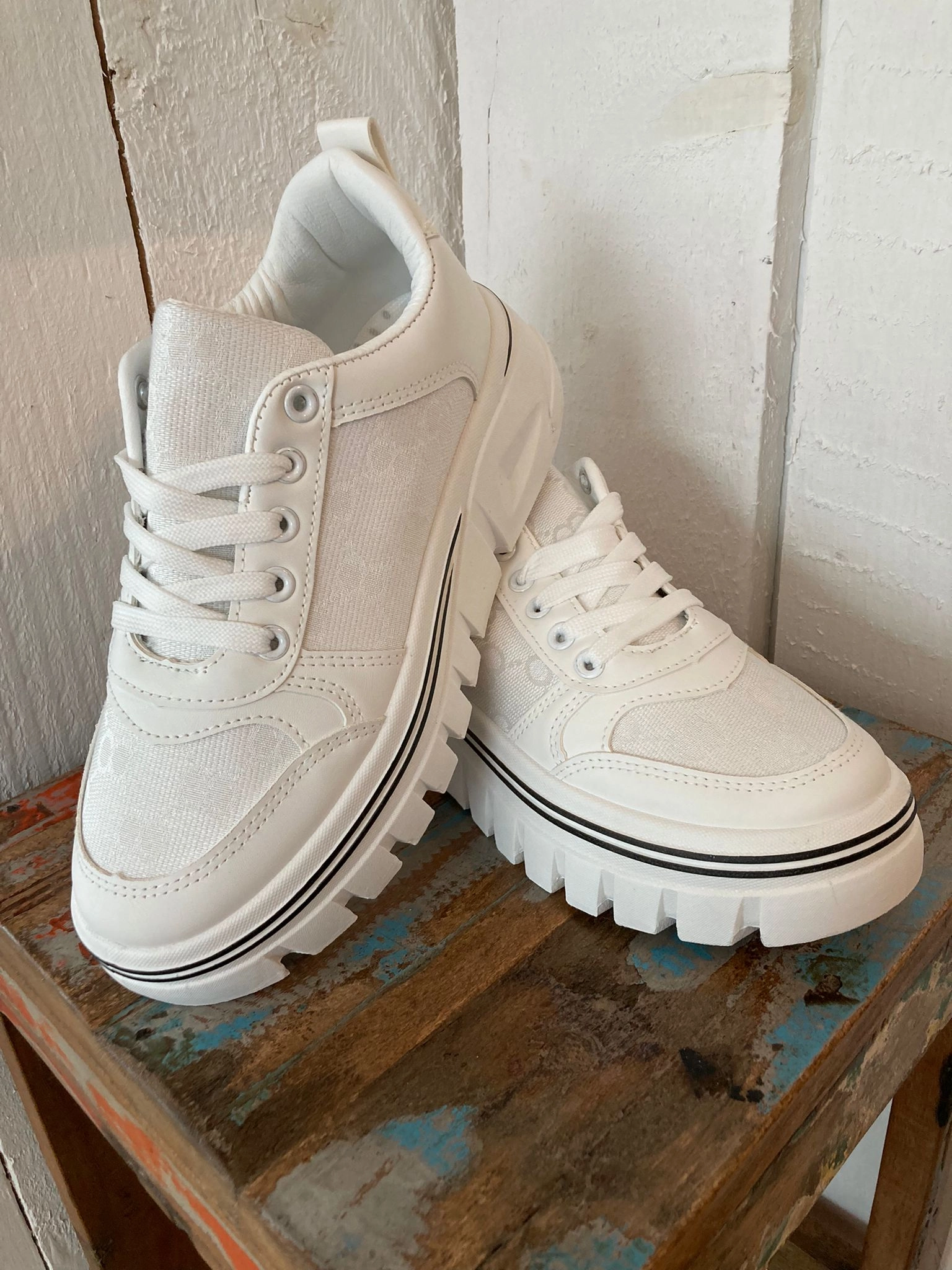 Sneaker "Amy" Gre 36 und 37 Sneakers Sneaker Wedges