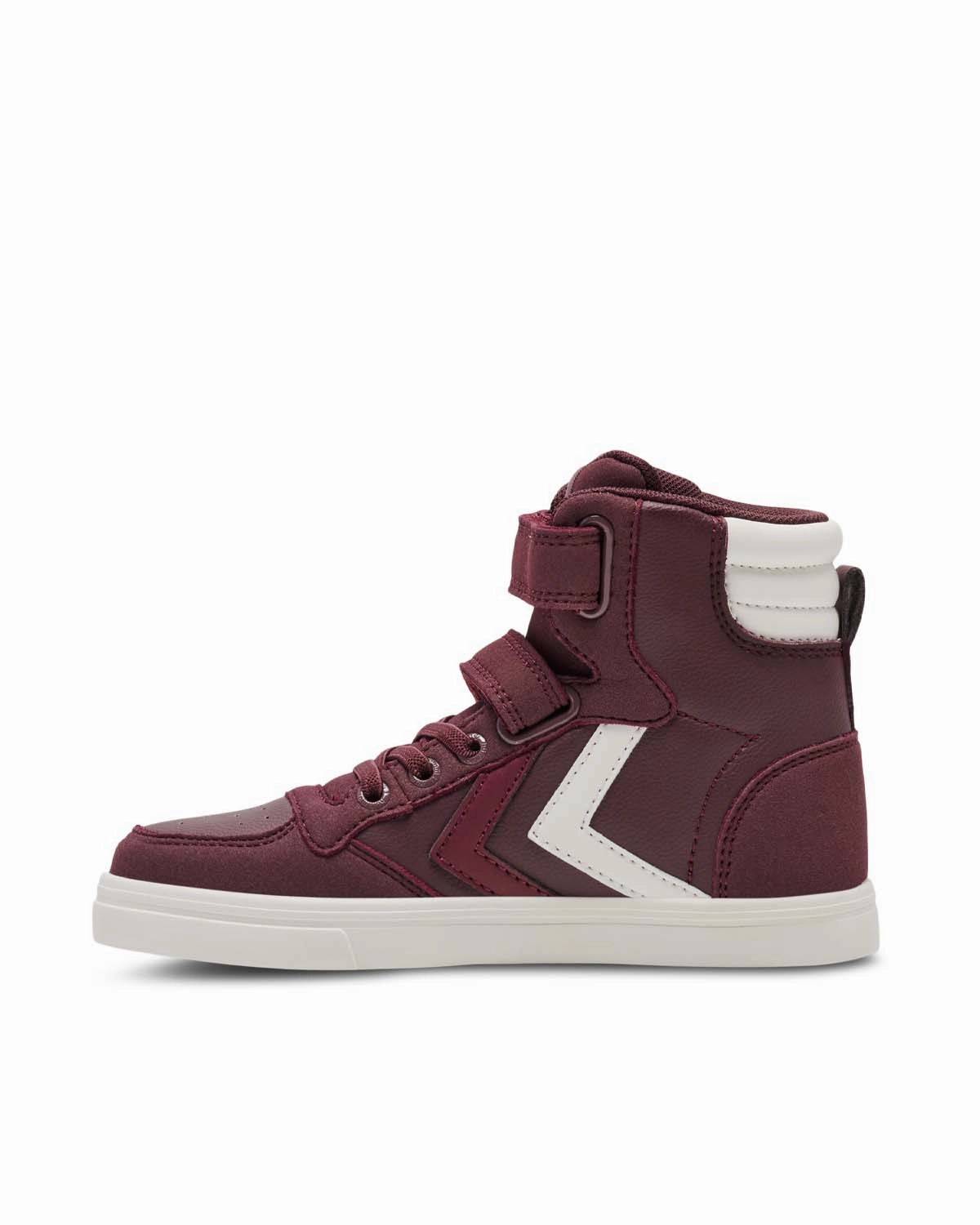 Hummel Slimmer Stadil Leather High Junior Pickleball Sneaker