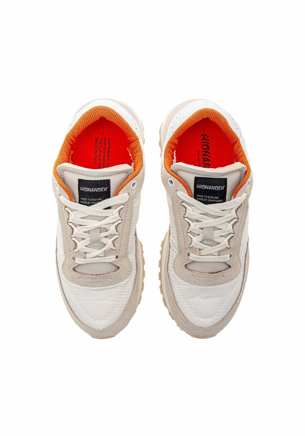 TENKEI TRACK EDITION W total white Dunkelblaue Sneaker