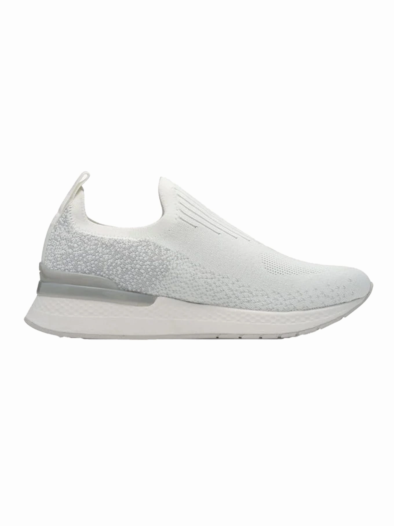 Sneaker white silver Kleid Mit Sneaker