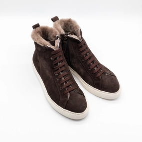 Shoe The Bear Eli Chelsea Boot Sneakers Lammfell braun