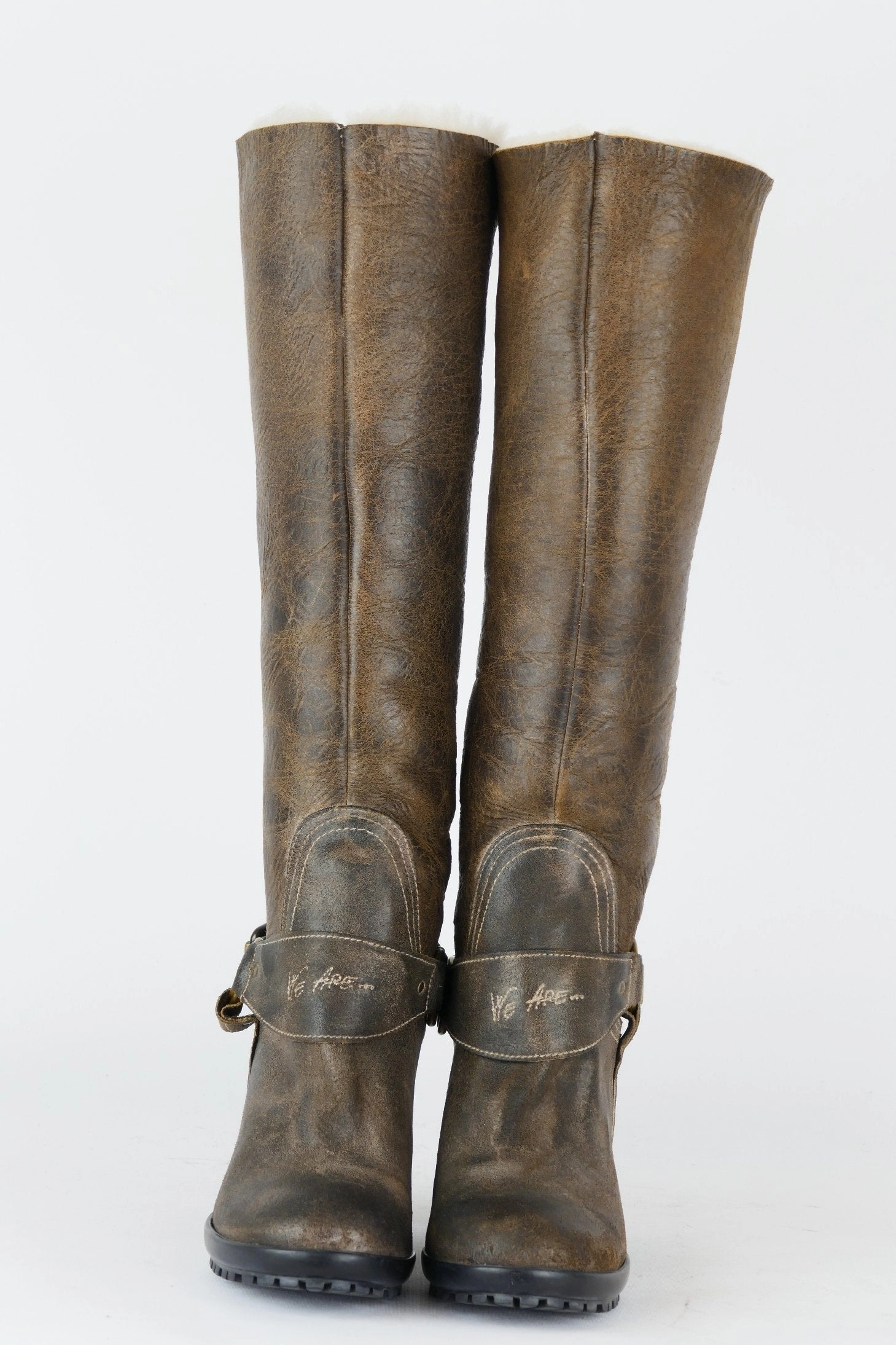 Stiefel Leder oliv Stiefel Norwegen