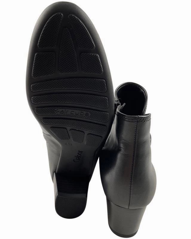 Gabor Damen Stiefelletten 32.827.57 Lammnappa Schwarz High Heels Sammlung