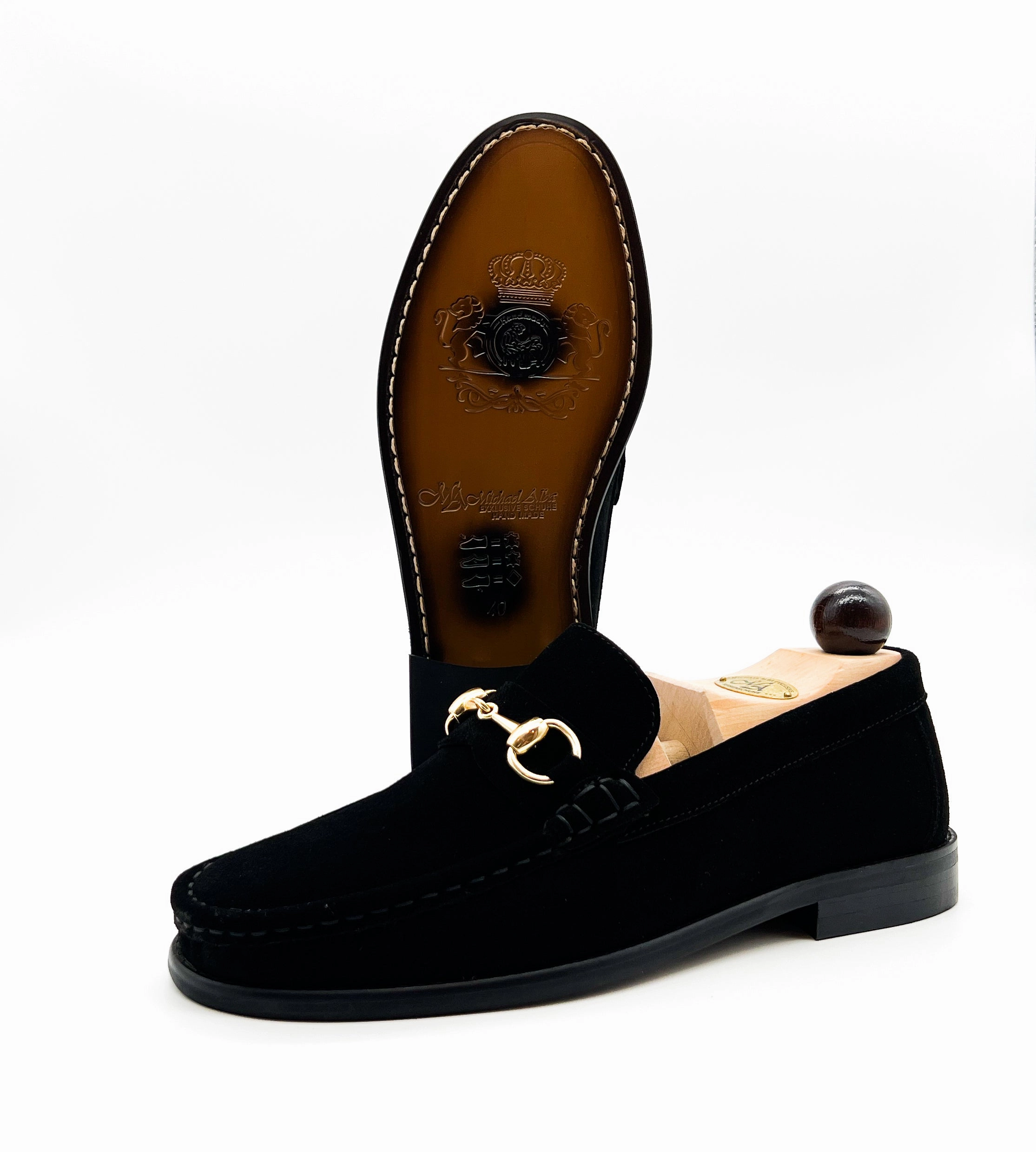 Loafer Schwarz mit Schnalle | Herrenschuhe Cypres Loafers
