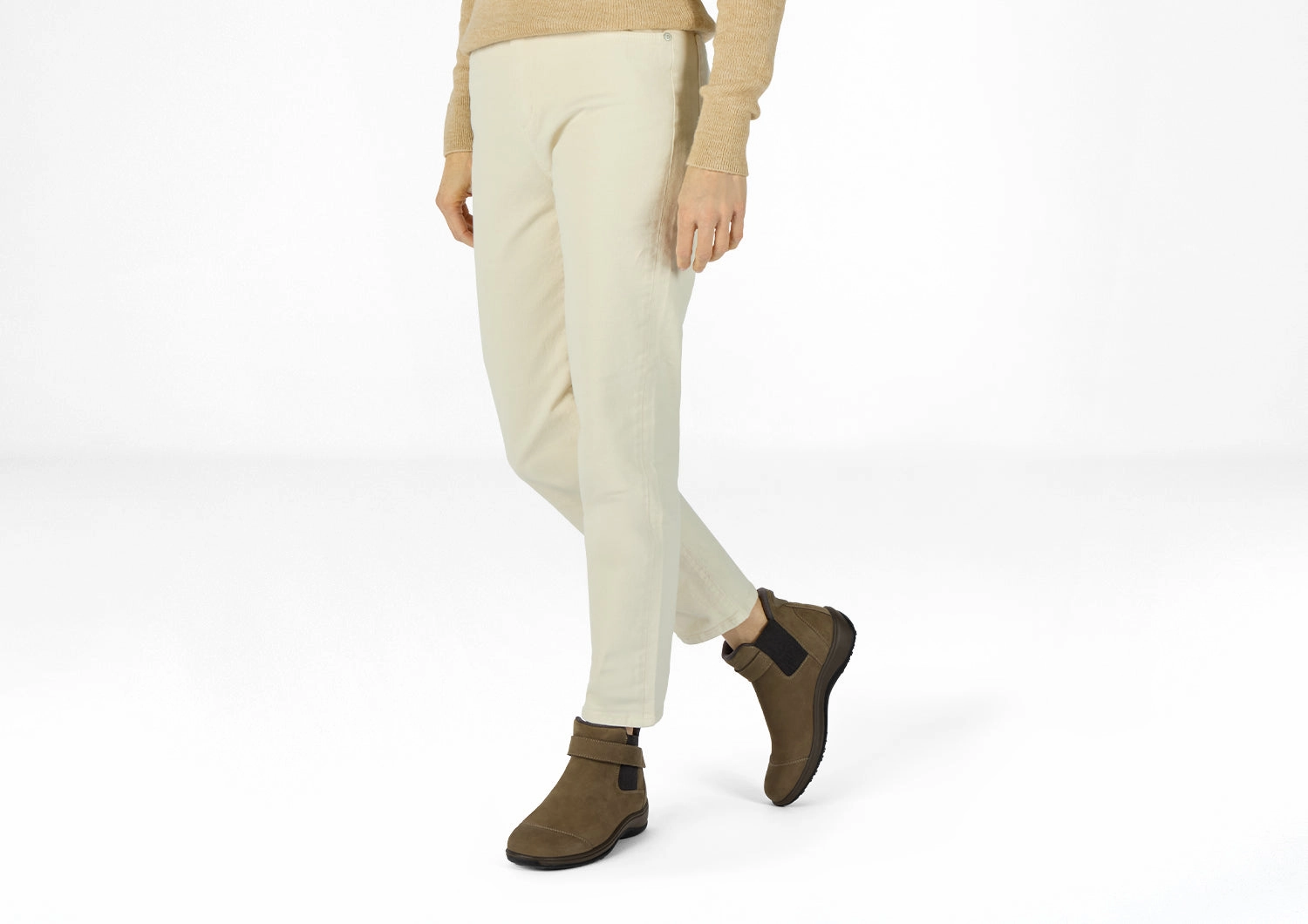 Cordwainer Chelsea Boots Blaire Hands-Free - Mushroom