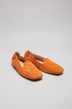 GABRIELLA Ballerina Loafer mandarino suede Bottega Veneta Swell Loafers