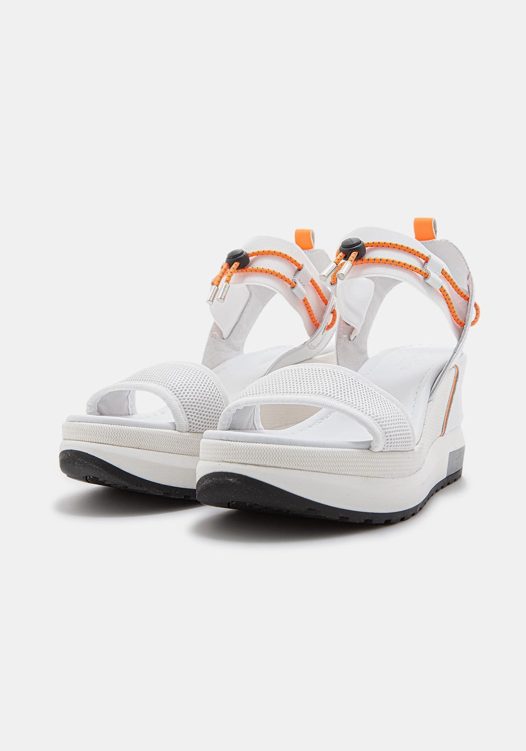 012650D T.AT730 Bianco 145 Loira Bianco Sandalen Bei Regen