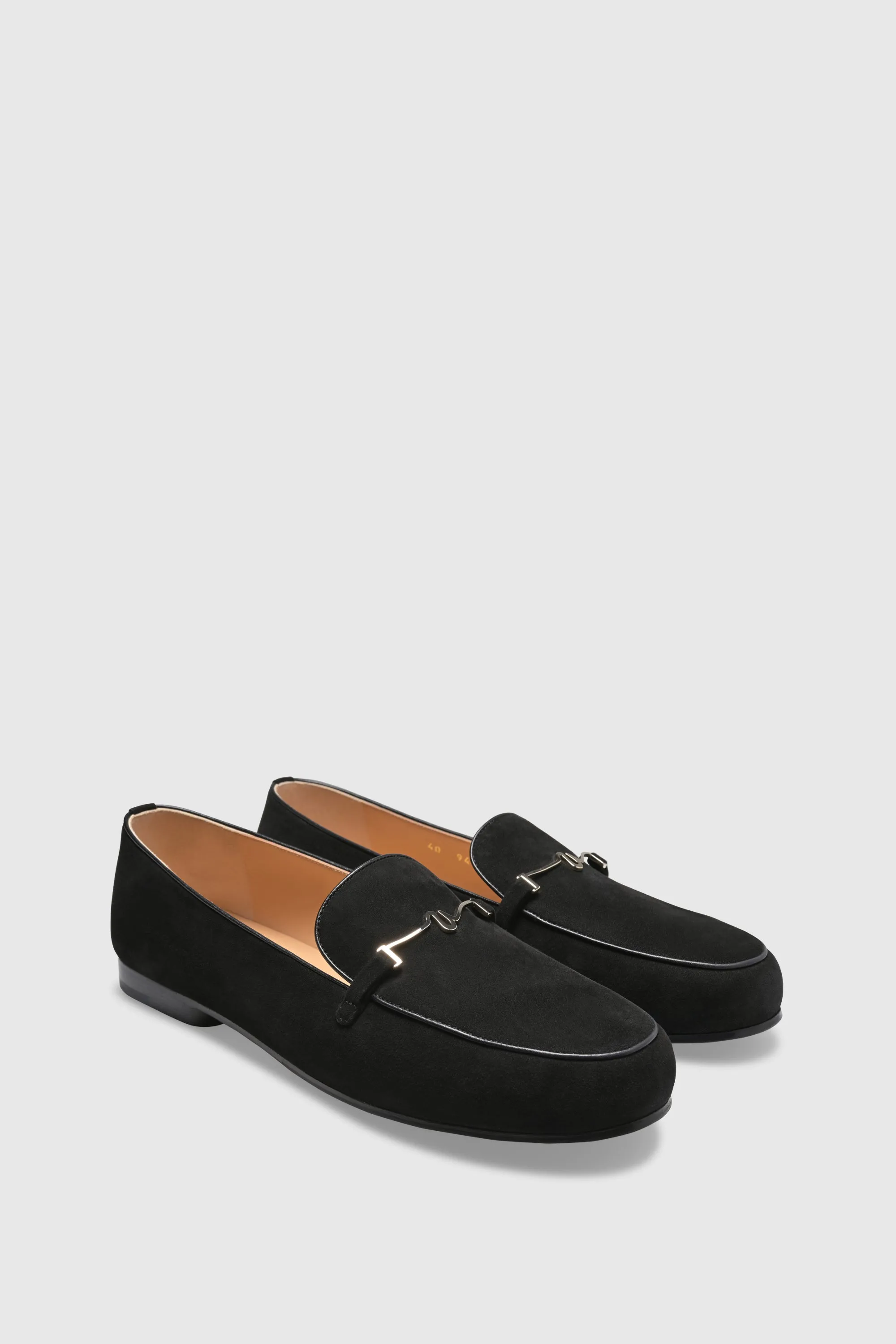 Loafer 9483 Camoscio Black Red Wine Loafers