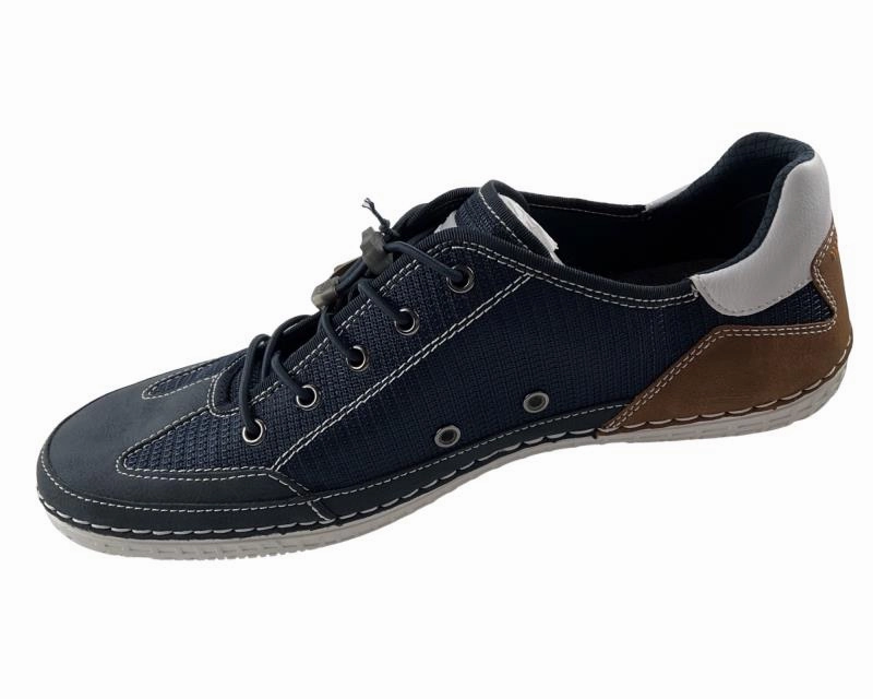 Bugatti Herren  Sneaker 321-AFF02-5000-4100  Blau Vegane Sneaker