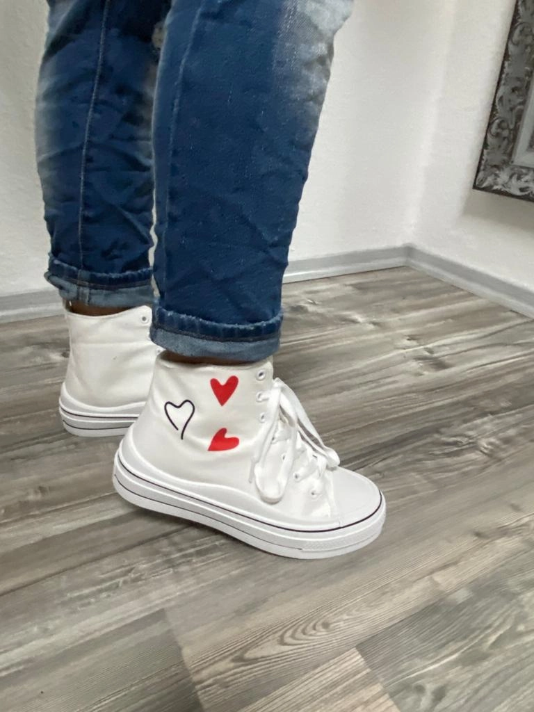 Sneaker " Herzliebe" wei Geox Sneaker Weiß