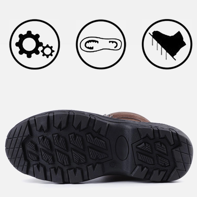 Stiefel Rp1 Insektenstop 2 5 Ltr Knixmax Herren Schneestiefel Braun Wasserdichte Sohle Winterstiefel