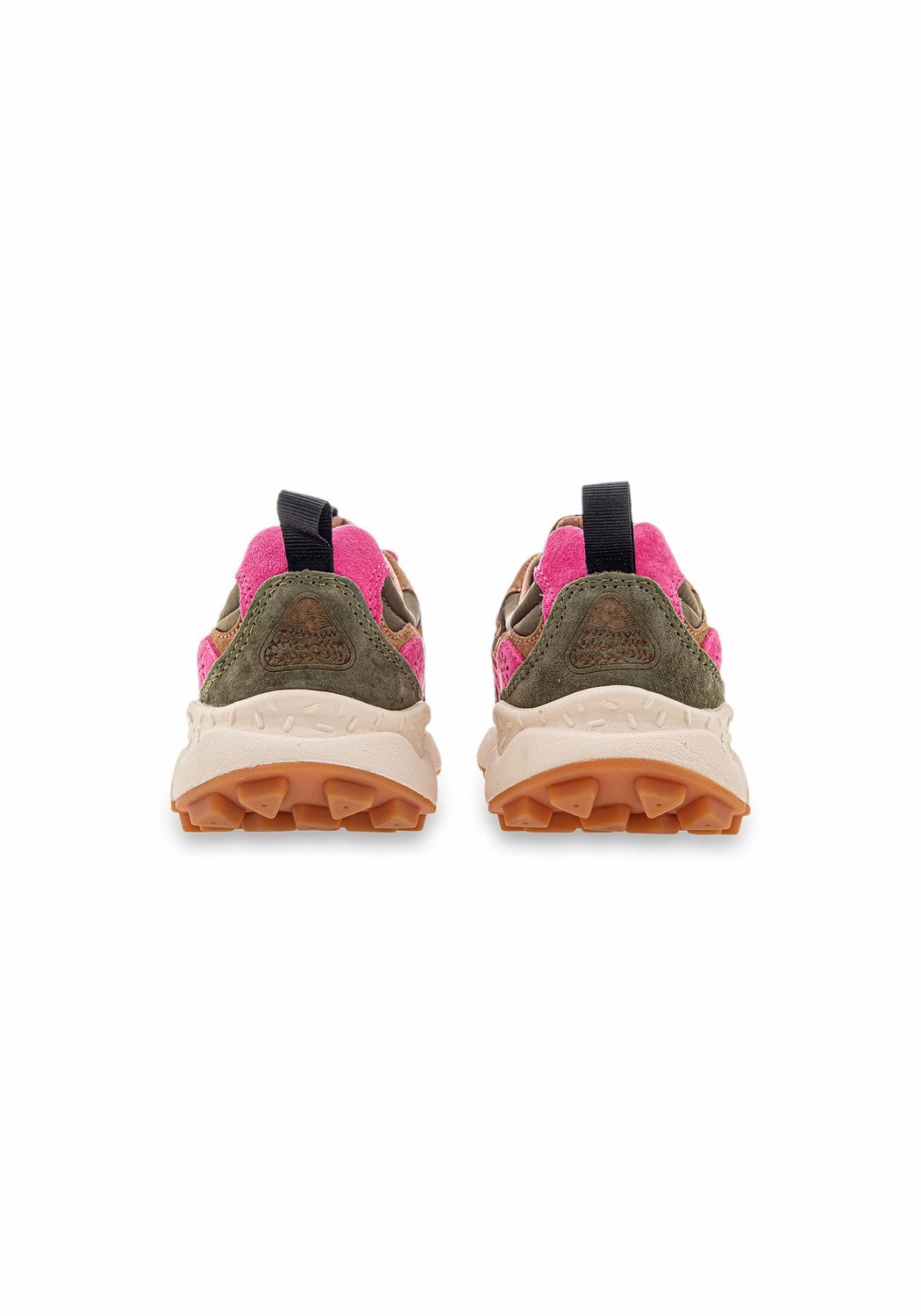 Yamano 3 Women Suede Nylon military/pink Bvb Sneaker
