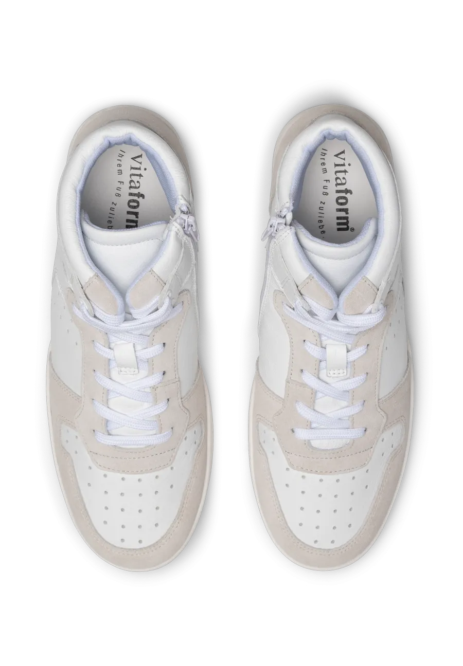 Elegante Sneaker Damen Sale sportlicher Hightop-Sneaker Nappaleder