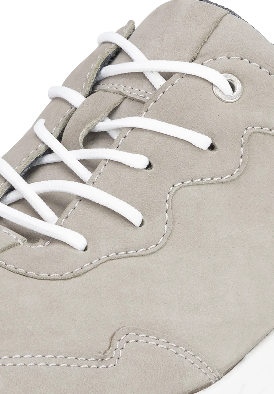 Berlin Sneaker Stores sportlicher Sneaker Nubukleder