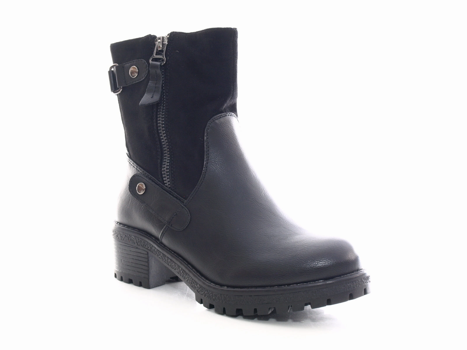 Charlie Barato Sicherheitsschuhe Log 62 Damen Stiefeletten Boots Outdoor Winterboots warm gefttert Black #  471