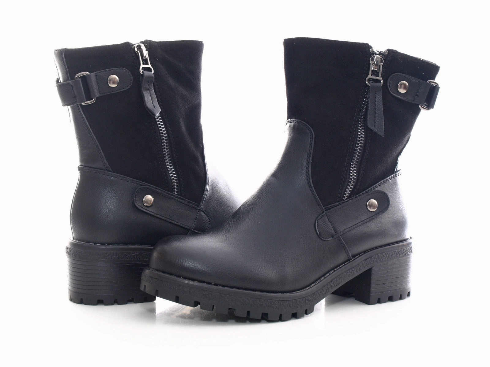 Damen Stiefeletten Boots Outdoor Winterboots warm gefttert Black #  471 Elektriker Esd Sicherheitsschuhe