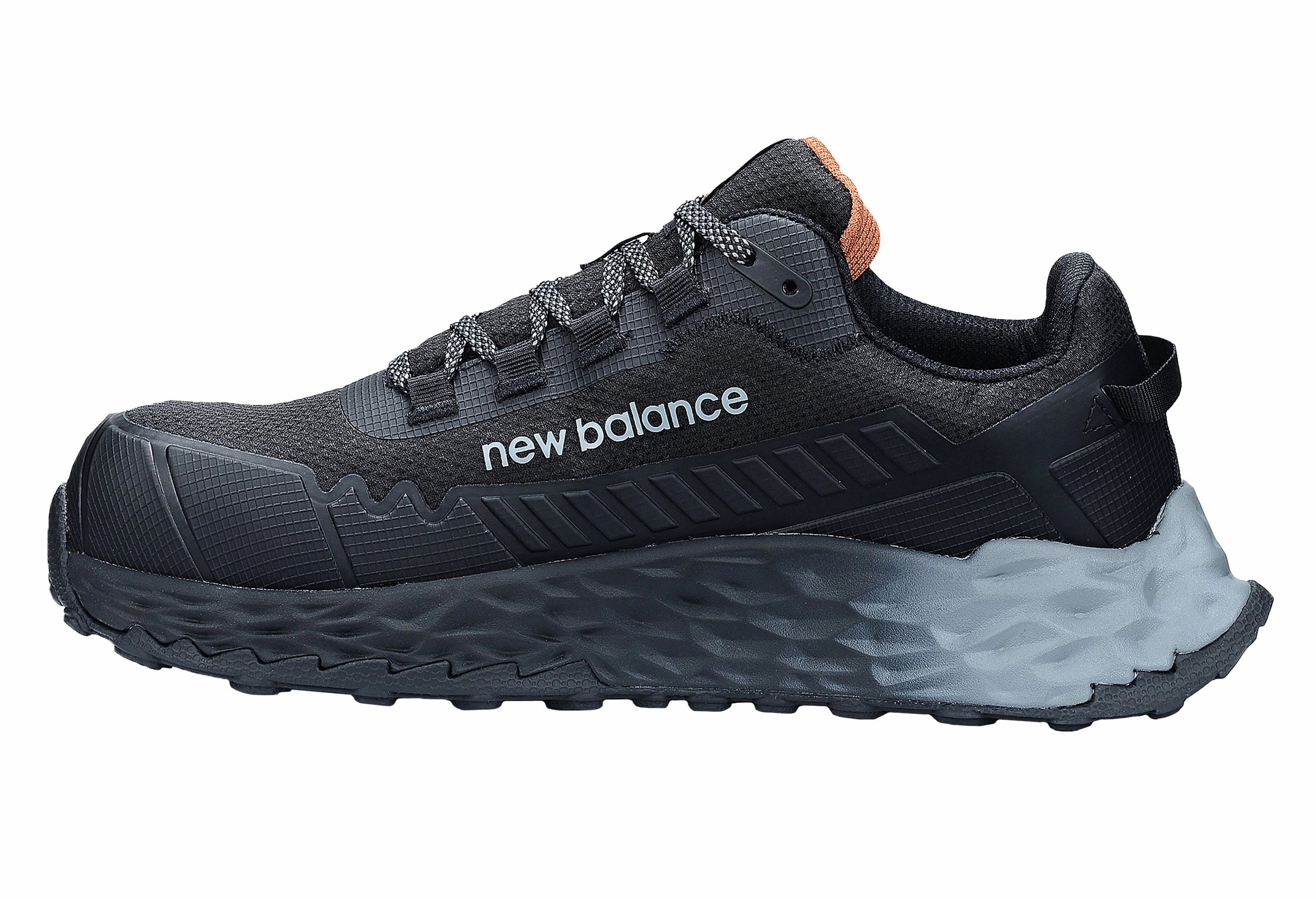 New Balance Cremorne Womens, S3 Sicherheitsschuh ESD HRO FOe, schwarz / grau, Weite D, EN ISO 20345 Jubang Sicherheitsschuhe