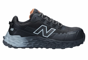 New Balance Cremorne Womens, S3 Sicherheitsschuh ESD HRO FOe, schwarz / grau, Weite D, EN ISO 20345 Sicherheitsschuhe S1p Ohne Textil Hks