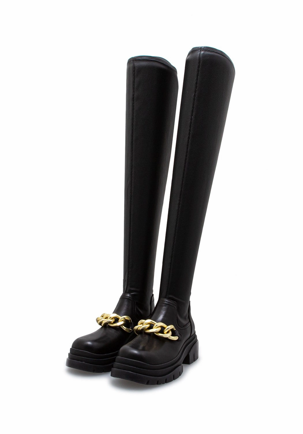 Starchain01 Mustang black/gold chain C6 Normani Winterstiefel