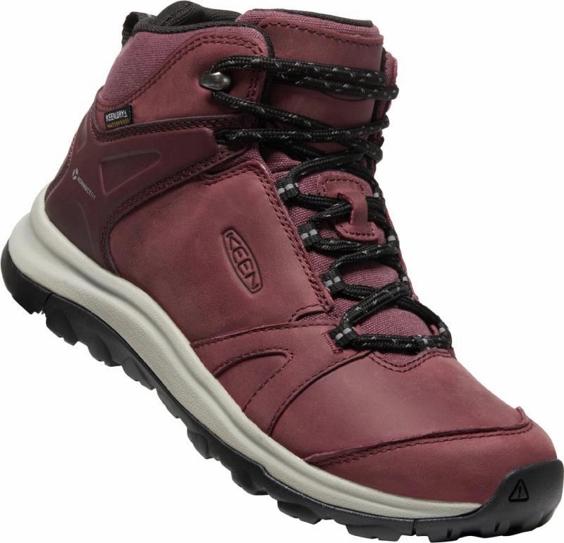 Stiefel Anlegen Keen 1024774  DamenTerradora II Waterproof Mid Leder