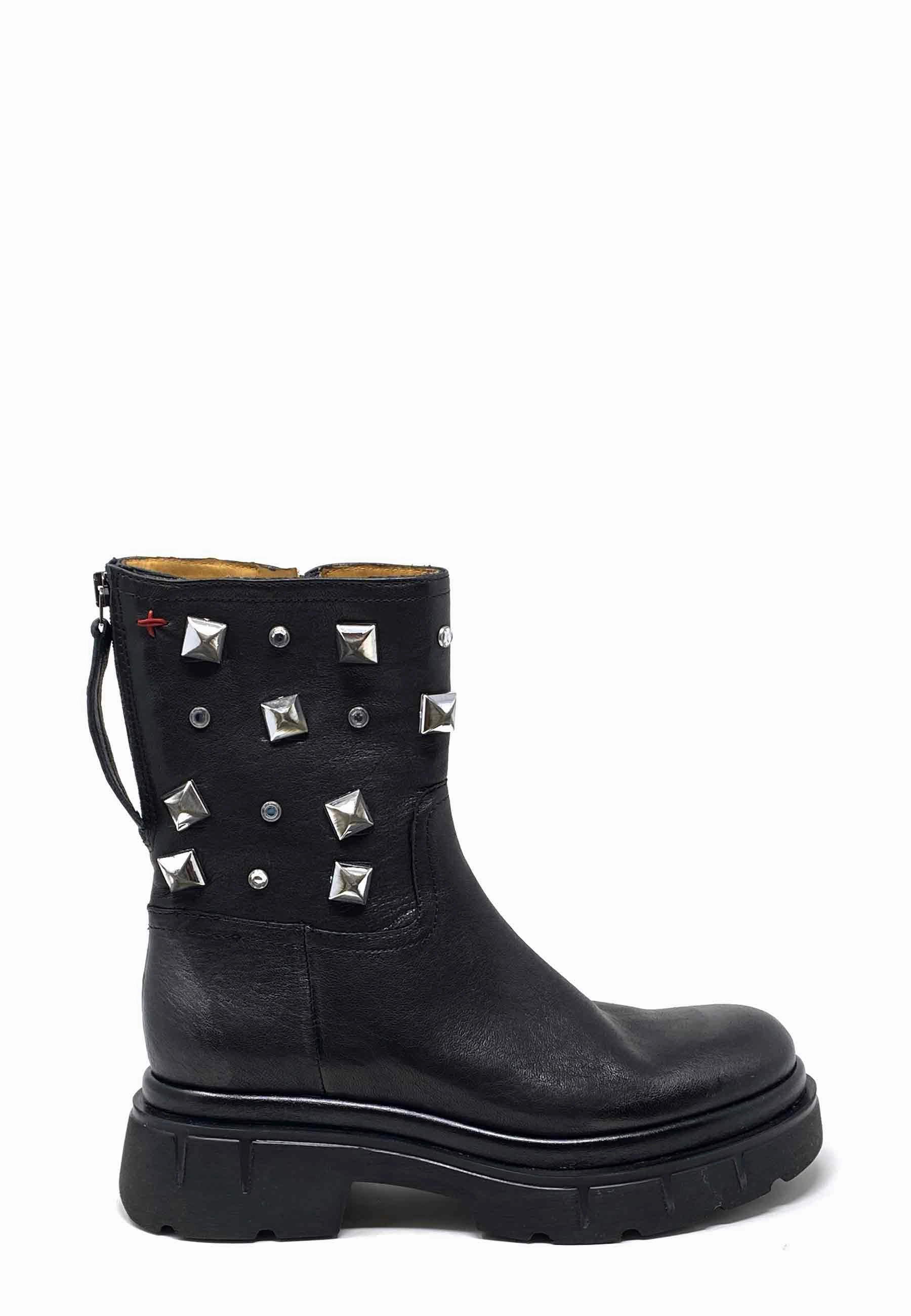 CORA07A Boot | Nero Stiefel Knöchelhoch