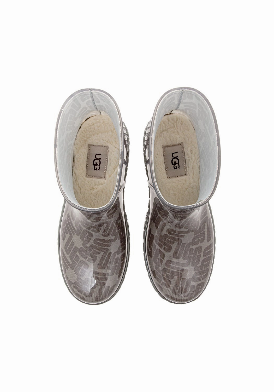 W Drizlita Graphic Monogram moss green Stiefel Mit Perlen