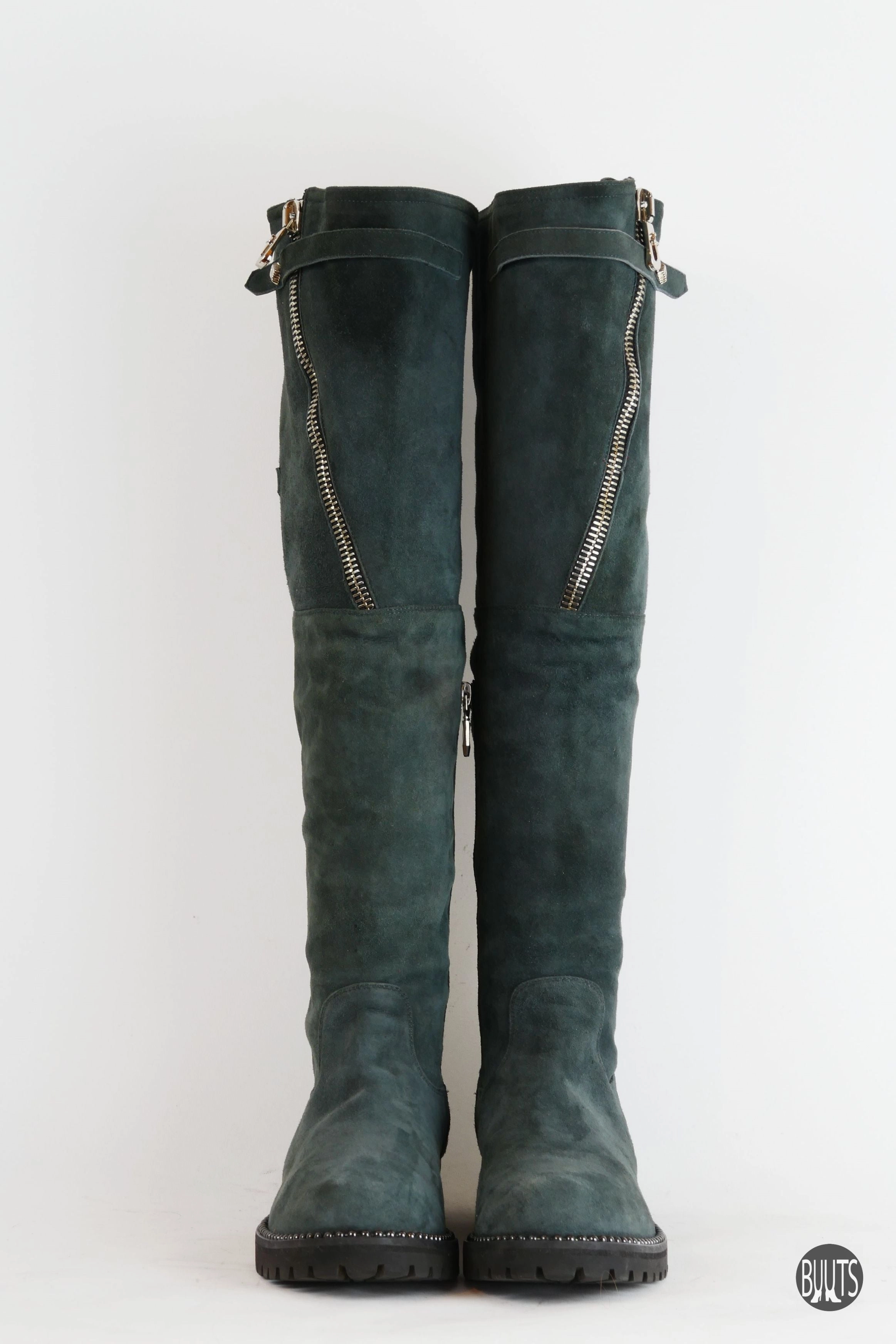 Stiefel Wildleder grau Stiefel Sale