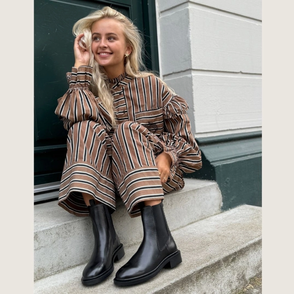 THE CITY LIFE - BLACK Tech Utility Stiefel