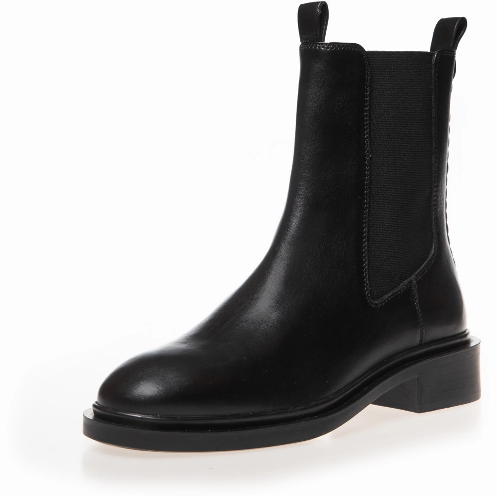 THE CITY LIFE - BLACK Stiefel Mit Knöpfen