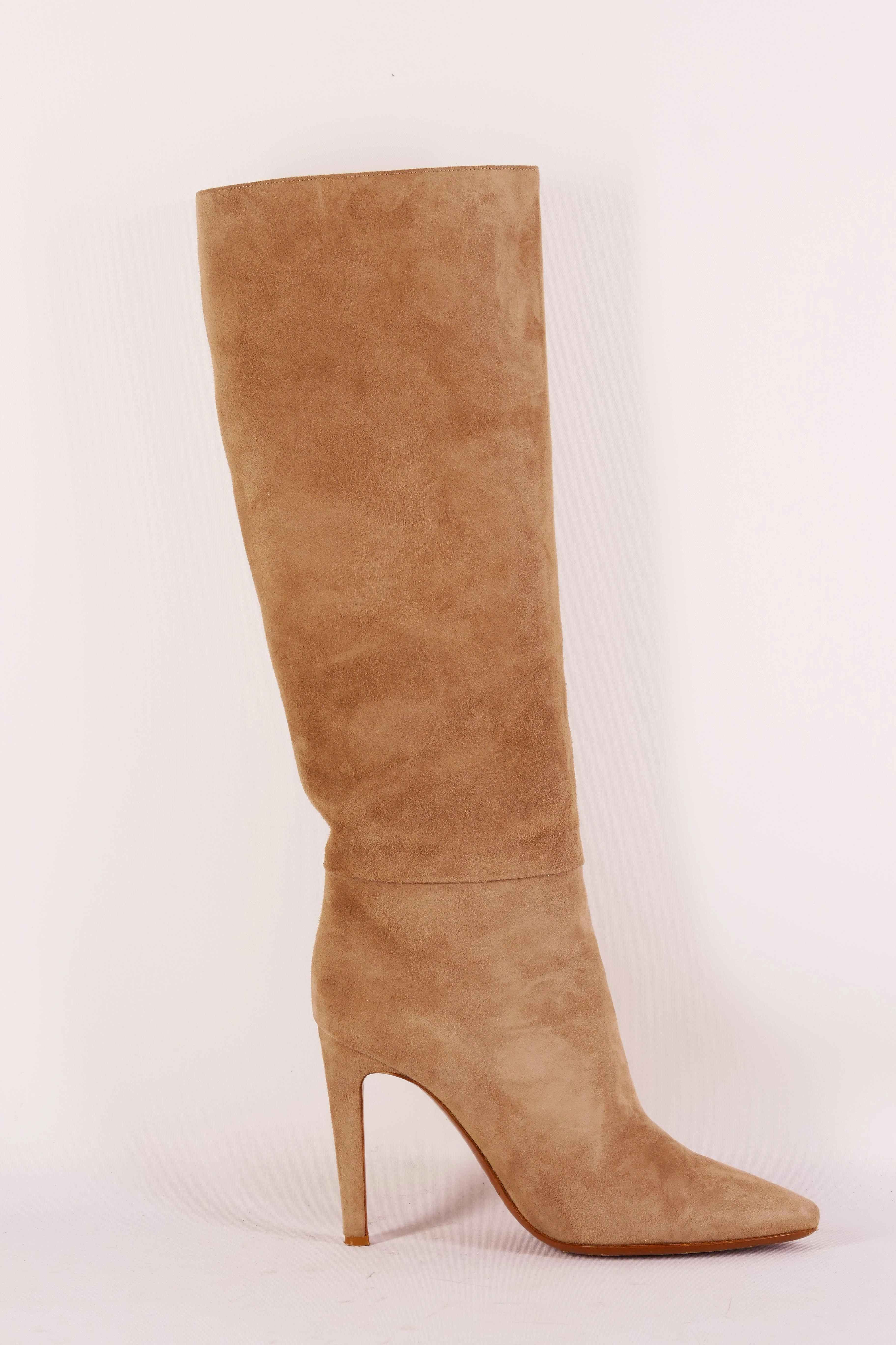 Stiefel Wildleder camel Stiefel Deklination