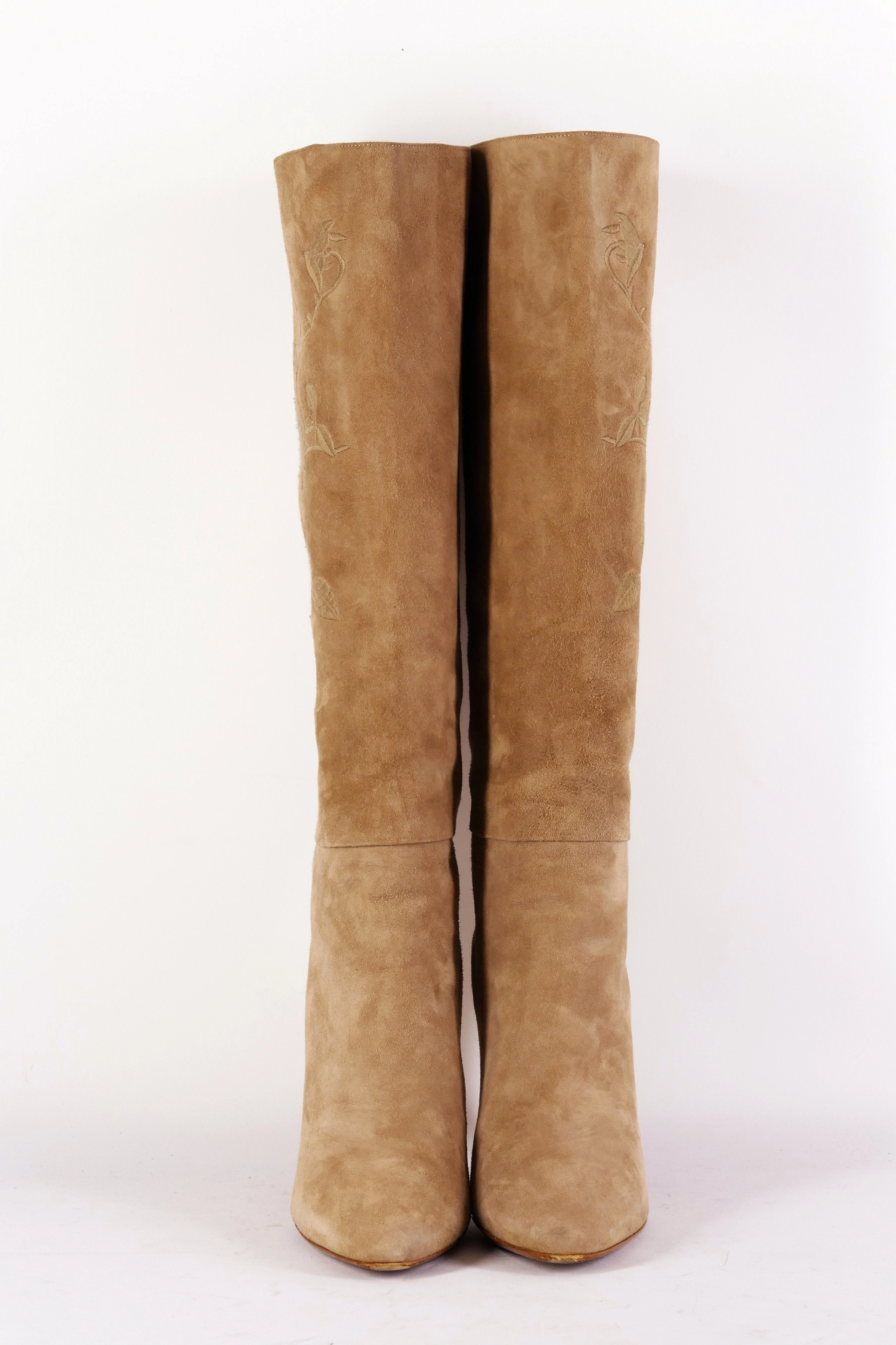 Kinderfeuerwehr Stiefel Stiefel Wildleder camel