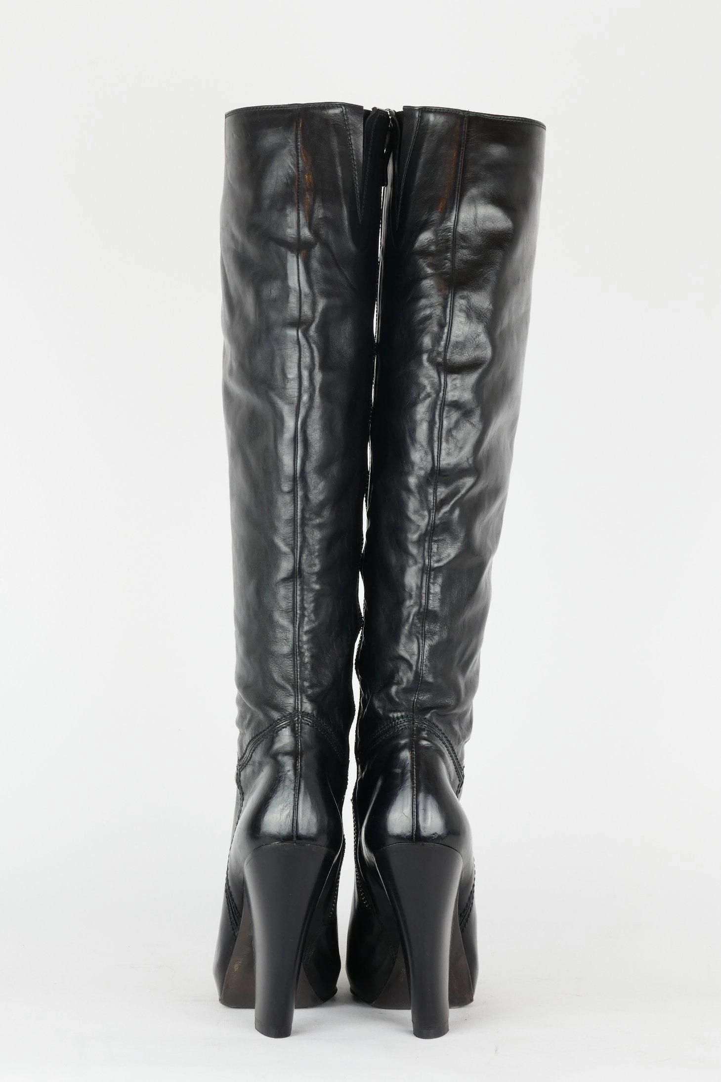 Stiefel Leder schwarz Ullbara Stiefel Köln